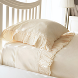 Set de Sábana Frill Crema
