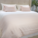 Piecera Lino Linder Rosado
