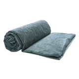 Piecera Acolchada Terciopelo Abelia Denim