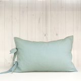 Funda Lino Amarras Celeste 60 x 40 cm