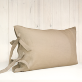 Funda Lino Amarras Taupe 60 x 40 cm