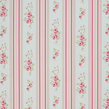 Funda de Plumón Floral Stripe Duckegg