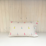 Funda de Cojín Pompones