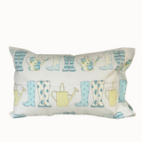 Funda de Cojín Elsie Botitas Verde