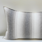 Funda Cojín Lino Amalfi Gris  90 x 45 cm