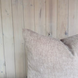 Funda Cojín Terciopelo Beige