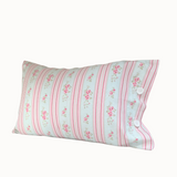 Funda de Cojín Stripes Flowers