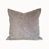 Funda Cojín Terciopelo Abelia Smoke 50 x 50 cm