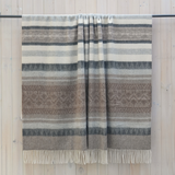 Manta Alpaca Greca Camel
