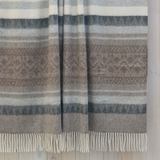 Manta Alpaca Greca Camel