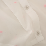 Cortina De Baño Micaela Lunar Rosa