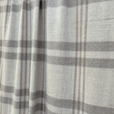 Manta Alpaca Escocesa Gris