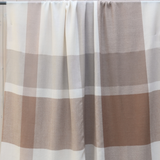 Manta Alpaca Escocesa Beige