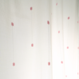 Cortina De Baño Micaela Lunar Rosa