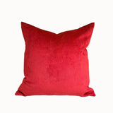 Funda de Cojín Terciopelo Budapest Fraise