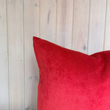 Funda de Cojín Terciopelo Budapest Fraise