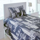 Funda de Plumón  New York Negro