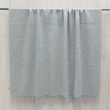 Manta Alpaca Clásica Gris