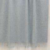 Manta Alpaca Clásica Gris