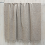 Manta Alpaca Clásica Beige