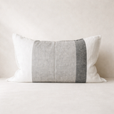 Funda Cojín Lino Porto Gris 60 x 40 cm
