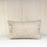 Funda Dots Pink 60 x 40 cm
