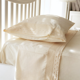 Set de Sábana Crochet Crema