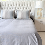 Cubrecama de Lino Gris