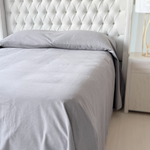 colcha Gris 2 plazas