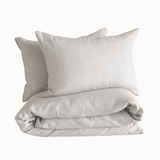 Funda de Plumón Lino Linder Gris Claro