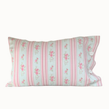 Funda de Cojín Stripes Flowers