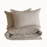 Funda de Plumón Lino Linder Taupe