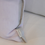 Funda de Cojín Lino Italia Rosa 90 x 45 cm