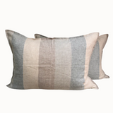 Par de Fundas Lino Italia Marrone