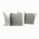 Par de Fundas Lino Porto Gris