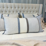 Funda Cojín lino Firenze Celeste