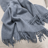 Manta Alpaca Azul