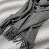 Manta Alpaca Gris