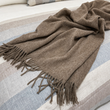 Manta Alpaca Marron