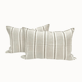 Par de Fundas Lino Arrecife Beige