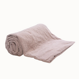 Piecera Acolchada Terciopelo Abelia Blush