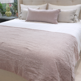 Piecera Acolchada Terciopelo Abelia Blush