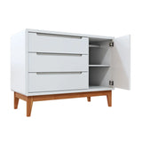 Cómoda Mudador Boo Con Puerta