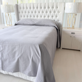 Cubrecama grande Gris